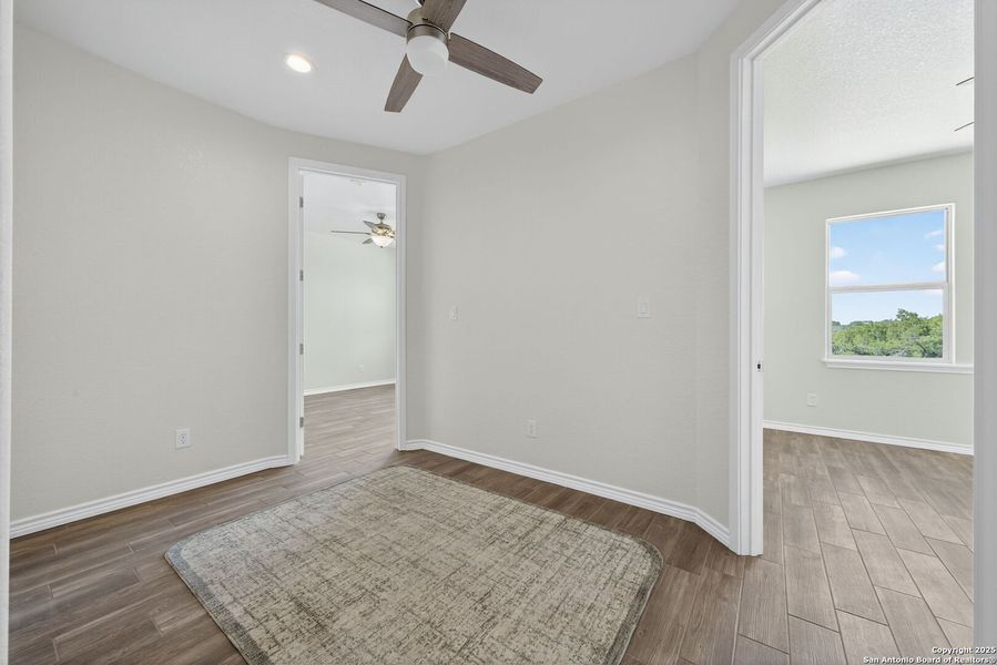 Spacious, unfurnished interior of a new home in , New Braunfels (Image 32). Spacious, unfurnished interior of a new home in , New Braunfels (Image 32).