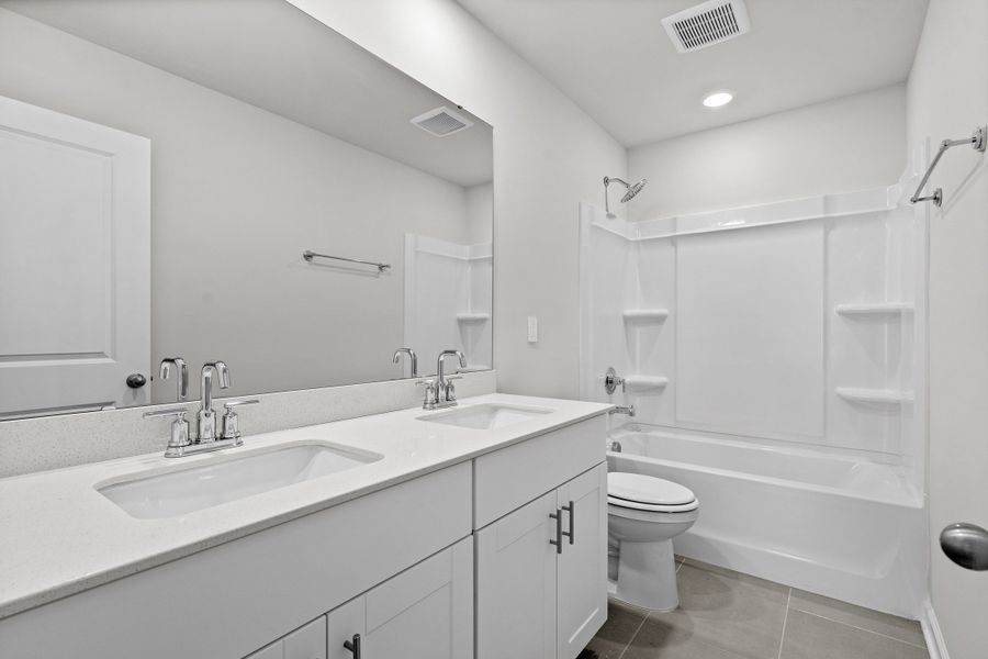 Furnished interior view inside a new home in Waterside - Boardwalk Series, Longs (Image 11). Furnished interior view inside a new home in Waterside - Boardwalk Series, Longs (Image 11).