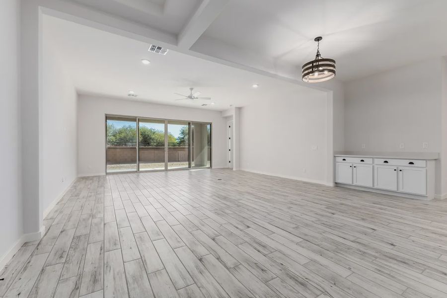 Spacious, unfurnished interior of a new home in Valencia at Granite Vista, Waddell (Image 15).