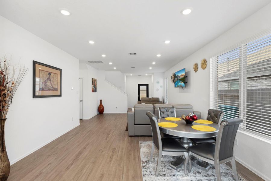 Furnished interior view inside a new home in Tavola: Gulf Coast Collection, New Caney (Image 14).