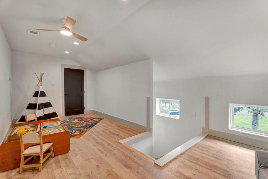 Upstairs