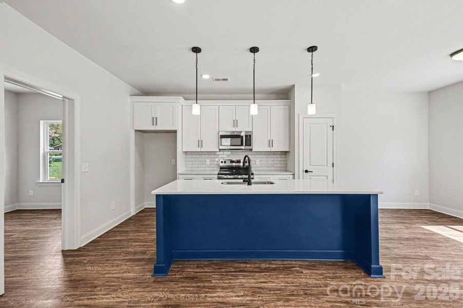 Furnished interior view inside a new home in , Mooresville (Image 8).