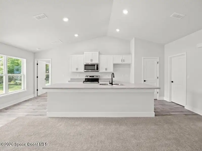 Furnished interior view inside a new home in Palm Bay, Palm Bay (Image 4). Furnished interior view inside a new home in Palm Bay, Palm Bay (Image 4).