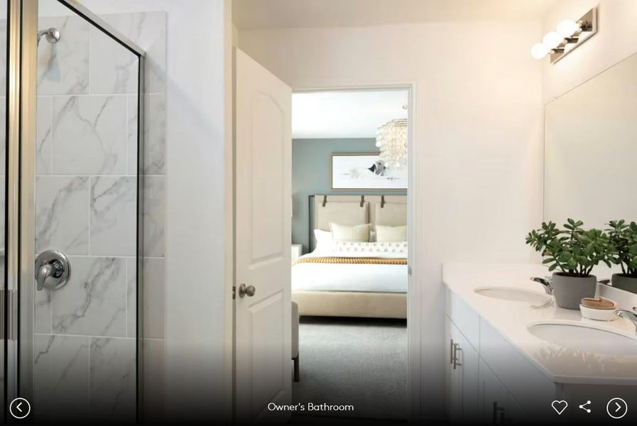 Photo of Pulte model home with same floor plan, not of actual home listed. Photo of Pulte model home with same floor plan, not of actual home listed.