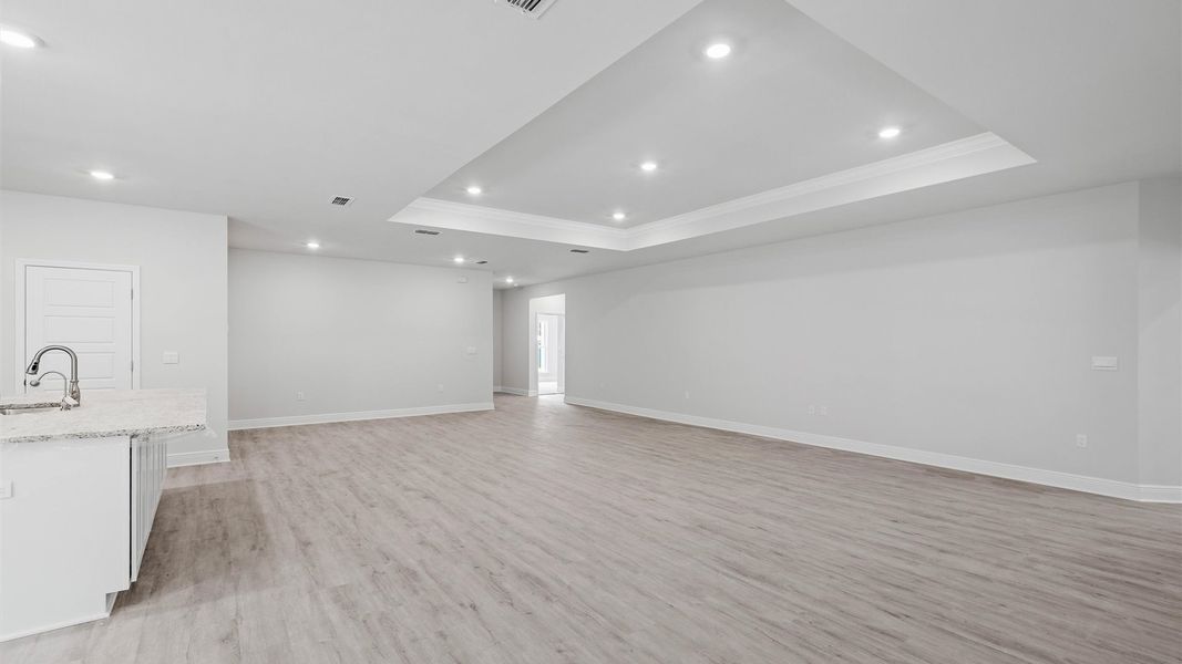 Spacious, unfurnished interior of a new home in Greystone, Crawfordville (Image 22).