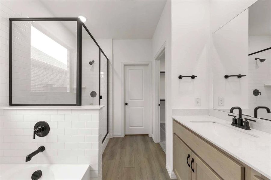 Furnished interior view inside a new home in Devonshire, Forney (Image 7). Furnished interior view inside a new home in Devonshire, Forney (Image 7).