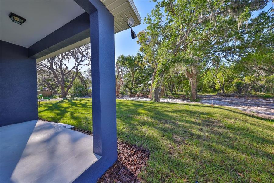 Back Yard Porch