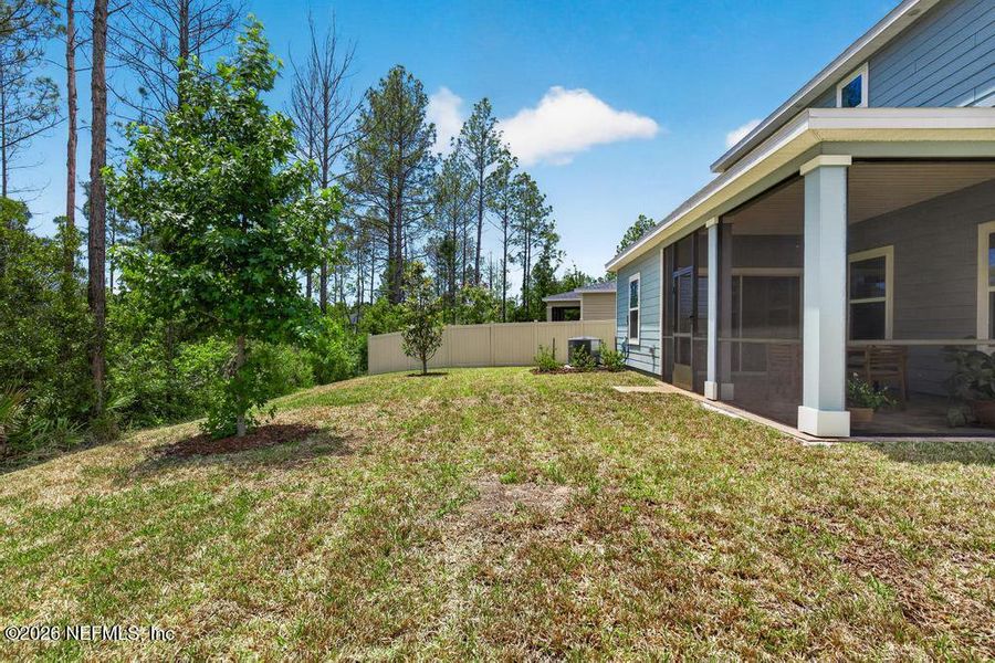 Exterior details and patio area of a home in St Augustine Lakes, St. Augustine (Image 3).