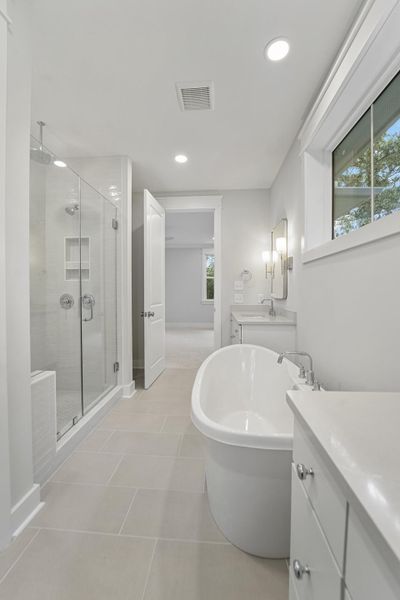 Furnished interior view inside a new home in , Johns Island (Image 7).