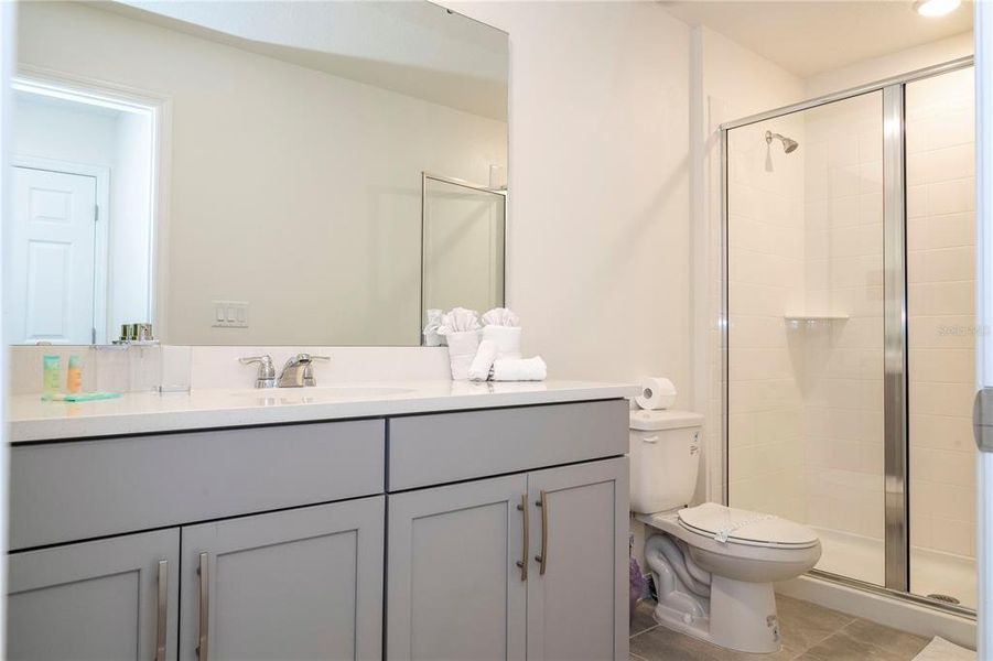 Furnished interior view inside a new home in Solara Resort, Kissimmee (Image 66).