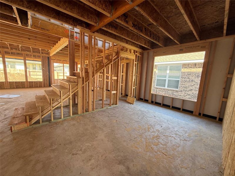 In-progress construction of a new home in Berry Creek Highlands, Georgetown, TX (Image 19). In-progress construction of a new home in Berry Creek Highlands, Georgetown, TX (Image 19).