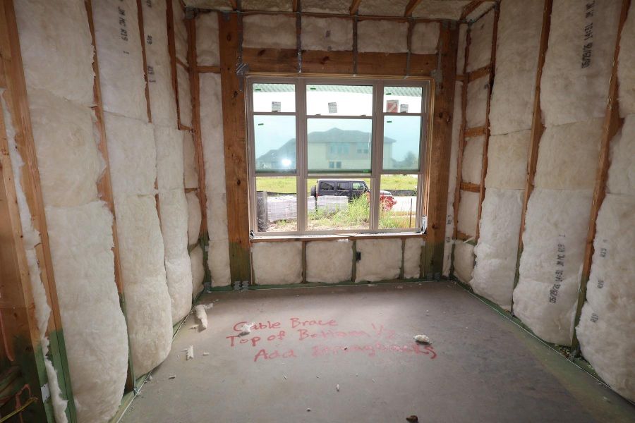 In-progress construction of a new home in Meridiana - Ascent Collection, Manvel, TX (Image 8).