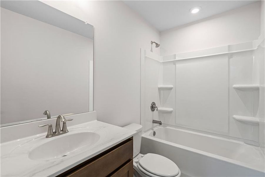 Furnished interior view inside a new home in Reunion, Hoschton (Image 6).