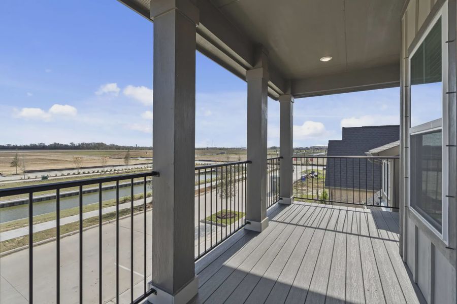Representative exterior details of a home built from the Sorenstam by Chesmar Homes in Riceland Alley Loads, Mont Belvieu (Image 3).