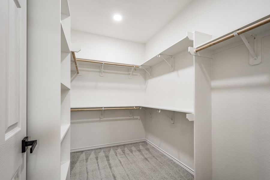 Primary closet Primary closet