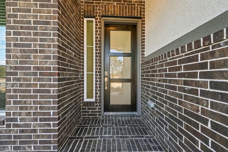 Exterior details and patio area of a home in Artavia, Conroe (Image 24). Exterior details and patio area of a home in Artavia, Conroe (Image 24).