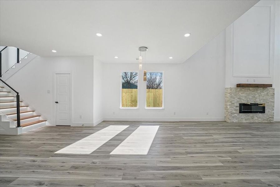 Spacious, unfurnished interior of a new home in , Dallas (Image 32). Spacious, unfurnished interior of a new home in , Dallas (Image 32).