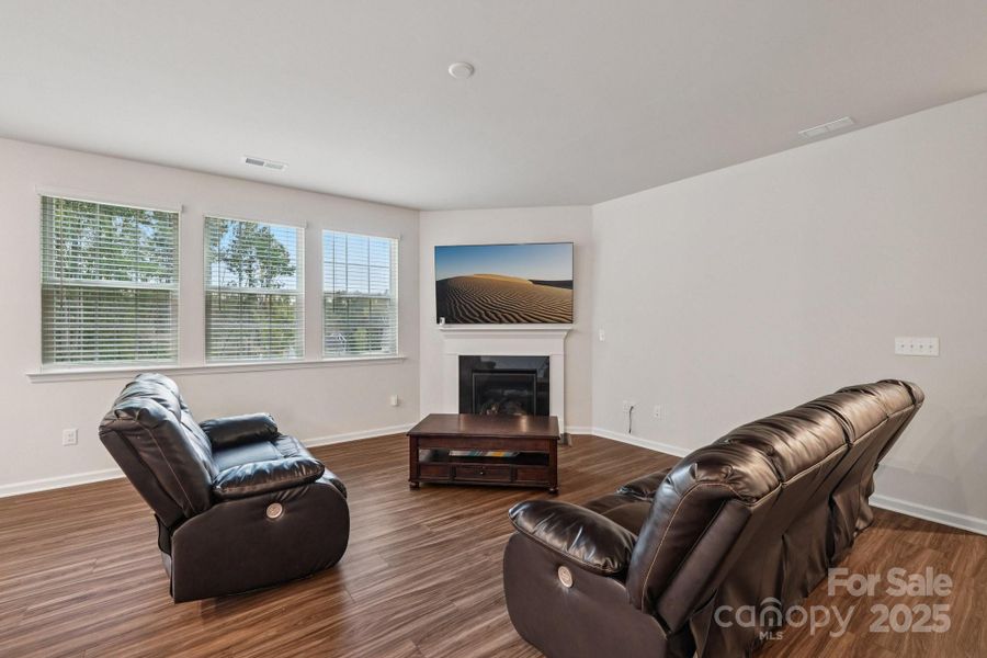 Furnished interior view inside a new home in Falls Cove at Lake Norman: Falls Cove at Lake Norman - Phase 3 & 4, Troutman (Image 29).