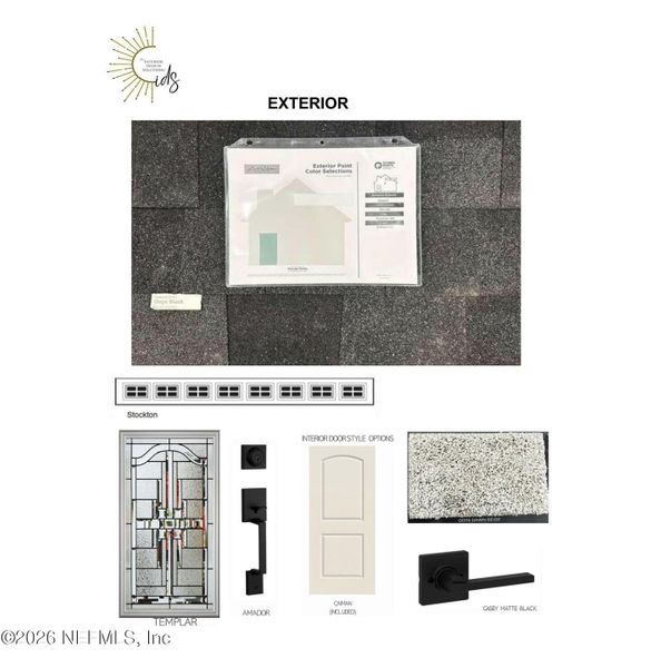 Sample of building materials used in homes in Silver Landing At Silverleaf, St. Augustine (Image 6). Sample of building materials used in homes in Silver Landing At Silverleaf, St. Augustine (Image 6).