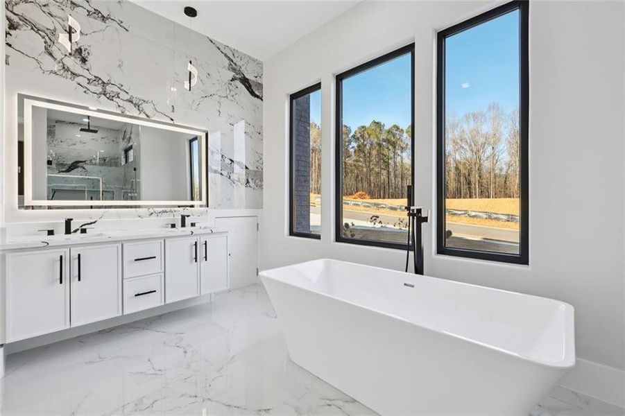 Furnished interior view inside a new home in , Auburn (Image 8).