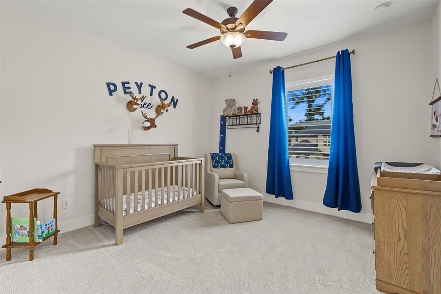 Furnished interior view inside a new home in The Highlands, Porter (Image 43).