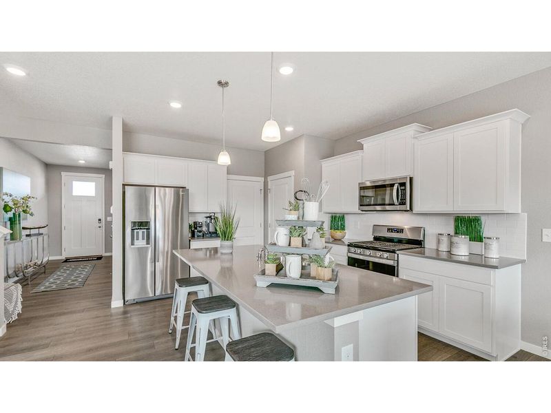 Furnished interior view inside a new home in Hansen Farm, Fort Collins (Image 13).