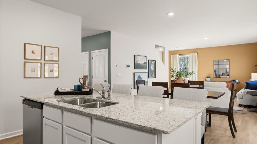 Furnished interior view inside a new home in Oconee Overlook, Gainesville (Image 4).