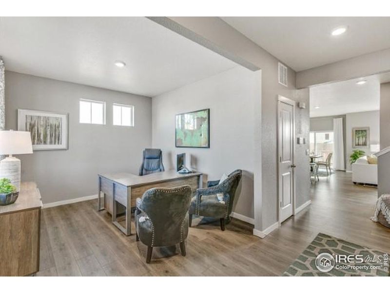 Furnished interior view inside a new home in Vantage, Berthoud (Image 13).