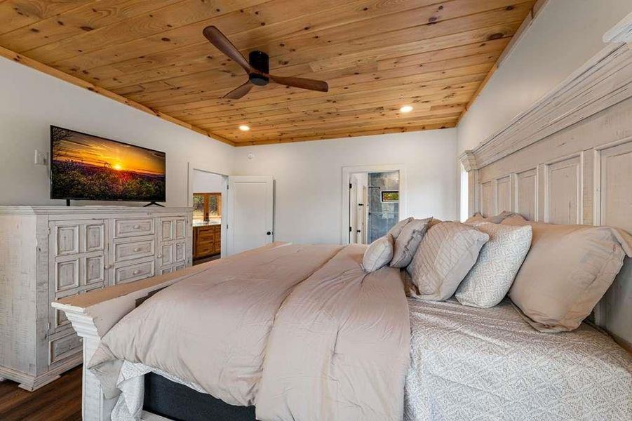 Furnished interior view inside a new home in , Mineral Bluff (Image 40).