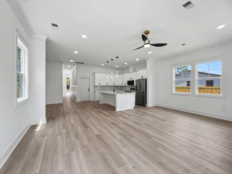 Spacious, unfurnished interior of a new home in , North Charleston (Image 38). Spacious, unfurnished interior of a new home in , North Charleston (Image 38).