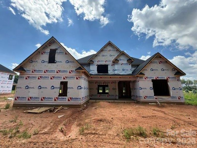 In-progress construction of a new home in , Monroe, NC (Image 5).