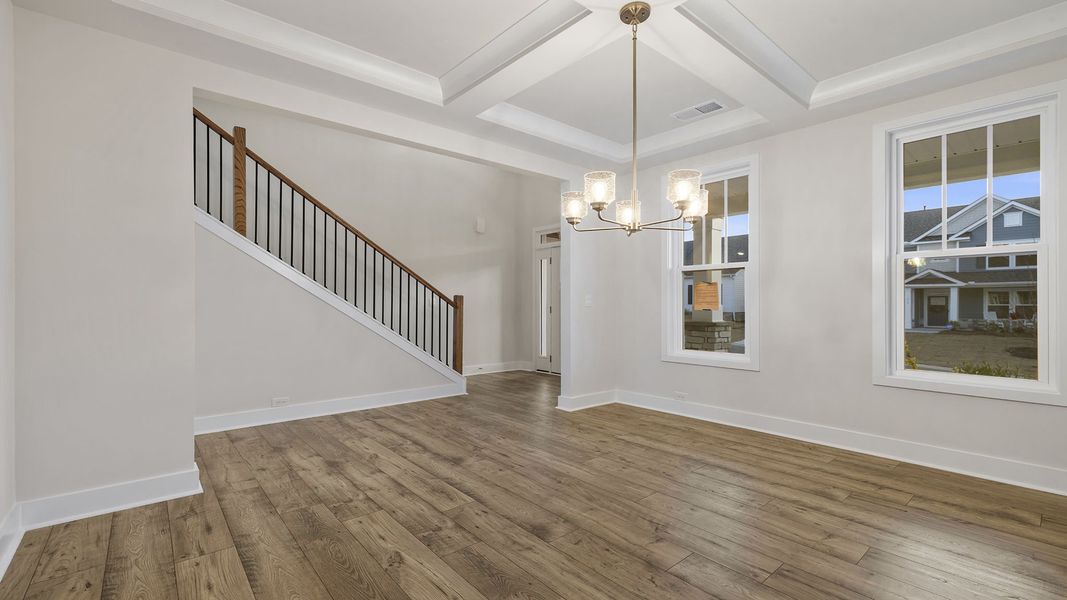 Spacious, unfurnished interior of a new home in Harrison Valley, Simpsonville (Image 17).
