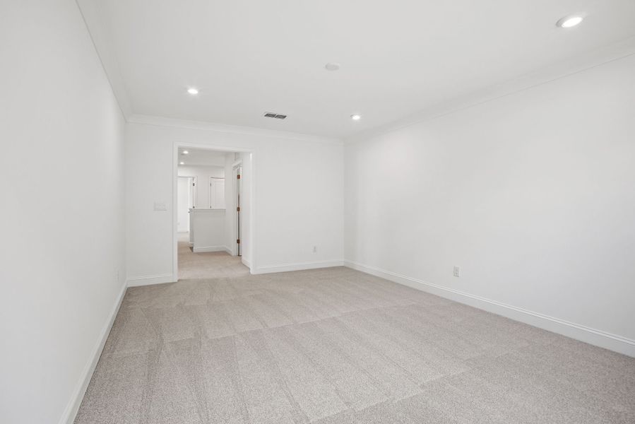 Representative unfurnished interior of a home built from the Herdwick by Pulte Homes in Parkside Crossing, Charlotte (Image 40). Representative unfurnished interior of a home built from the Herdwick by Pulte Homes in Parkside Crossing, Charlotte (Image 40).