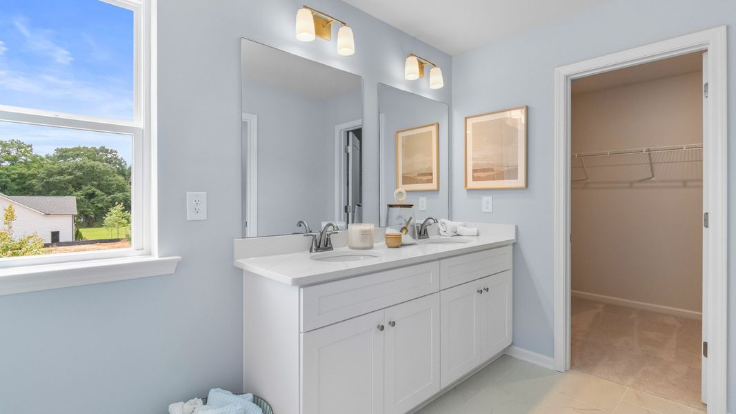 Representative furnished interior of a home built from the Luca by DRB Homes in Avery Landing, McDonough (Image 6).