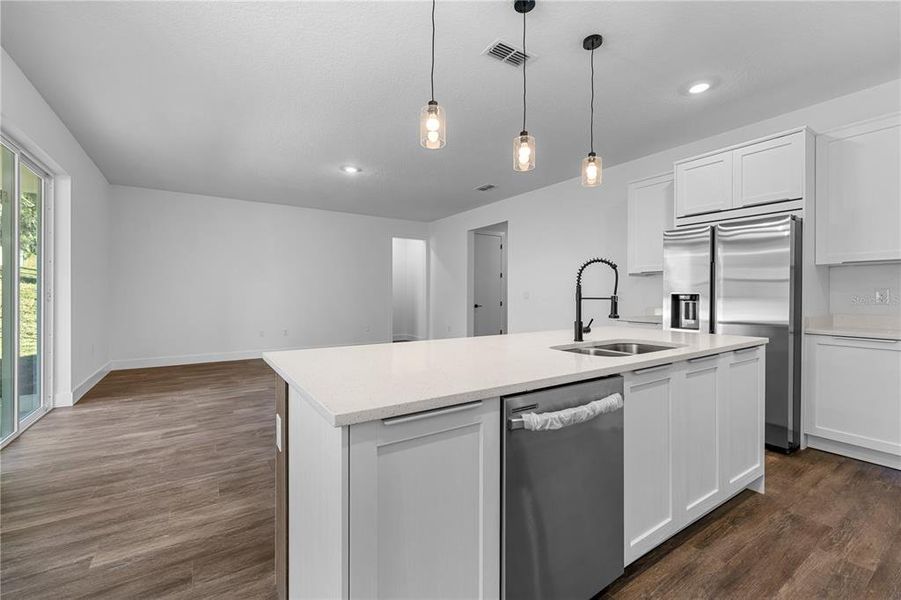Furnished interior view inside a new home in , Deland (Image 8).