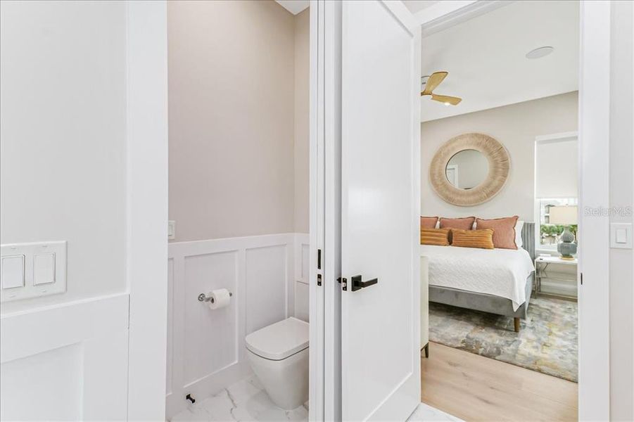 Furnished interior view inside a new home in , Cocoa Beach (Image 8). Furnished interior view inside a new home in , Cocoa Beach (Image 8).