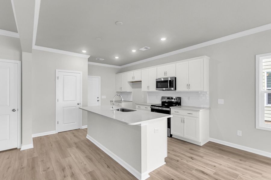 Furnished interior view inside a new home in Central Creek, Goose Creek (Image 15).
