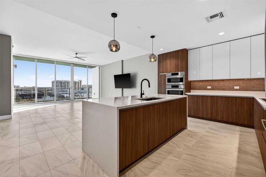 Furnished interior view inside a new home in , St. Petersburg (Image 10).