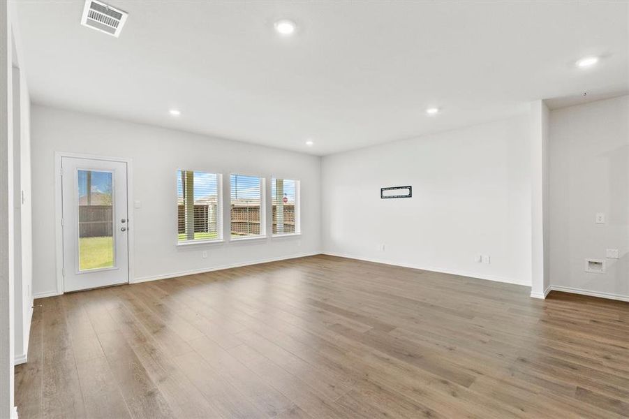 Living Room at 809 Sunlight Loop Princeton TX