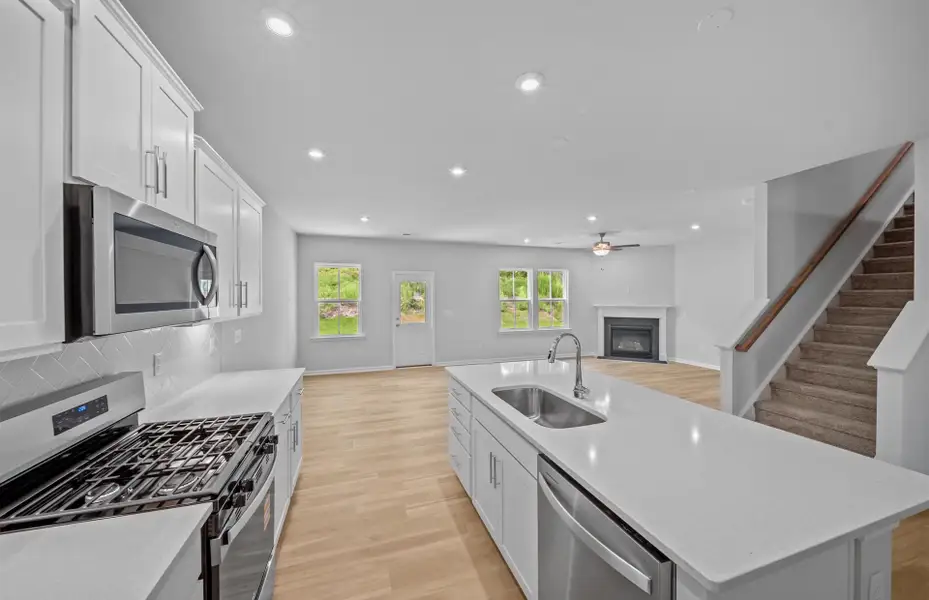 Furnished interior view inside a new home in Indigo Park, Easley (Image 3).
