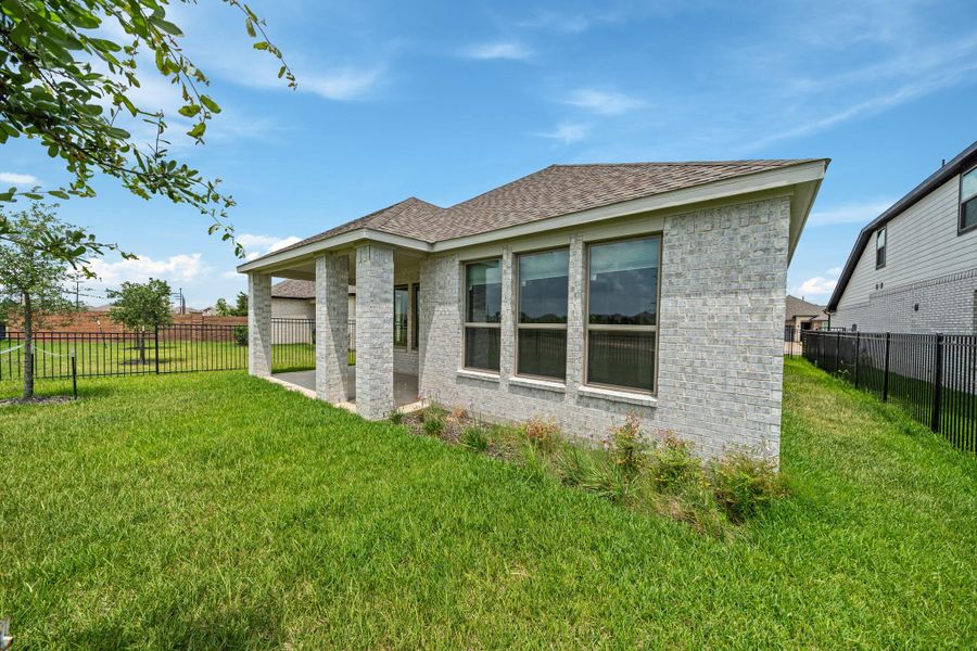 Exterior details and patio area of a home in , Cypress (Image 26). Exterior details and patio area of a home in , Cypress (Image 26).