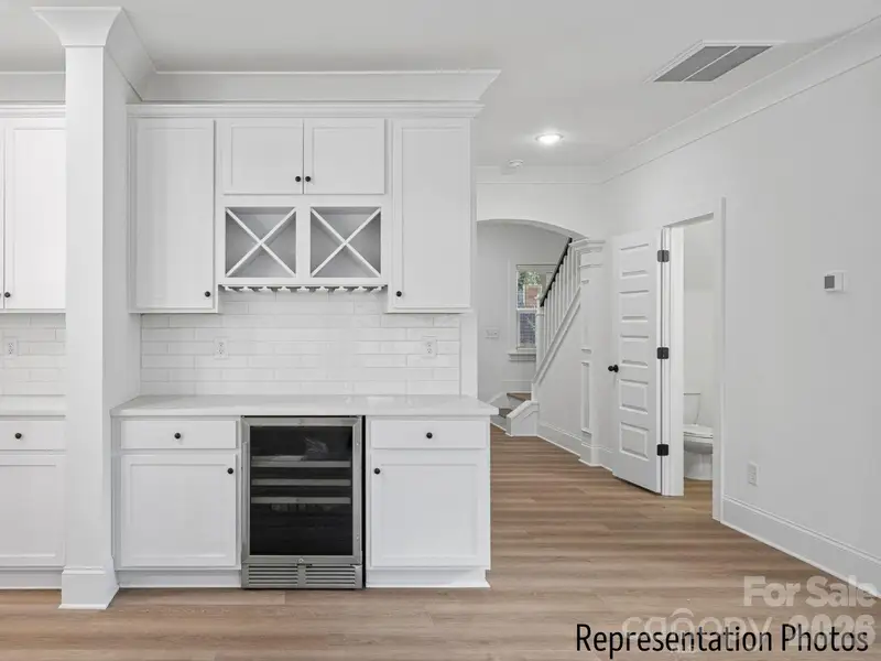 Furnished interior view inside a new home in , Charlotte (Image 5).