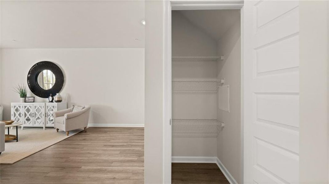 Furnished interior view inside a new home in Echo Glen, Stockbridge (Image 35).