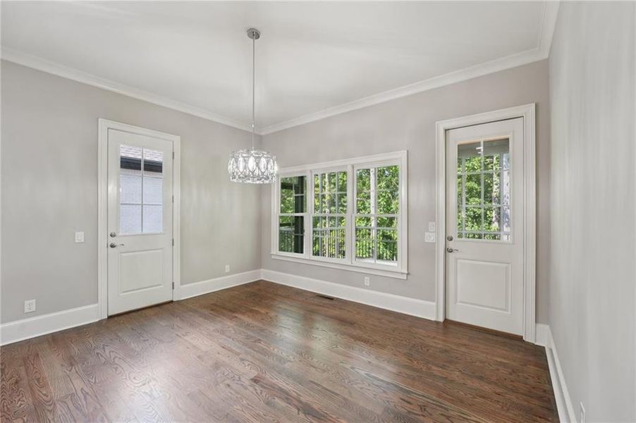 Spacious, unfurnished interior of a new home in The Reserve At Governors Towne Club, Acworth (Image 80). Spacious, unfurnished interior of a new home in The Reserve At Governors Towne Club, Acworth (Image 80).