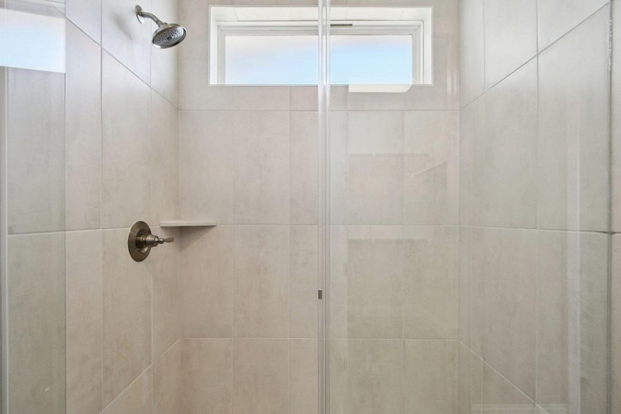 Walk-in shower in Primary Bath