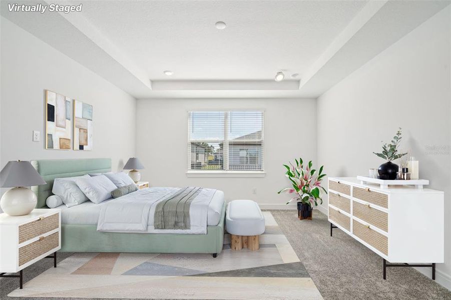 Furnished interior view inside a new home in Del Webb Stone Creek, Ocala (Image 10).