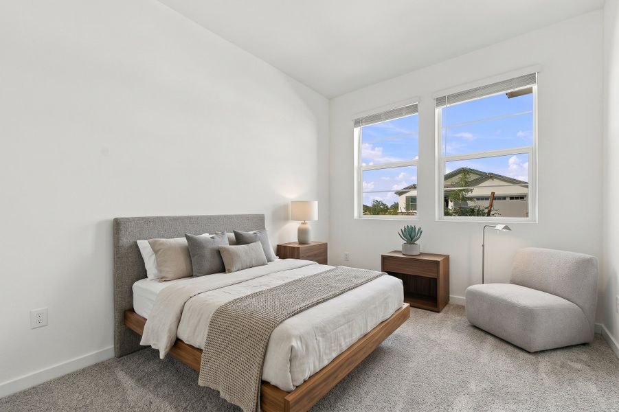 Furnished interior view inside a new home in Willows at Bella Vista Farms, San Tan Valley (Image 10).