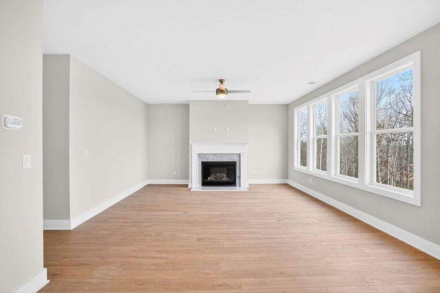 Spacious, unfurnished interior of a new home in The Manor at Gainesville Township, Gainesville (Image 13).