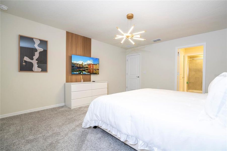 Furnished interior view inside a new home in Windsor Cay Resort, Clermont (Image 52).