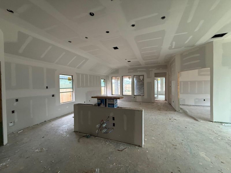 In-progress construction of a new home in Candela, Richmond, TX (Image 3).